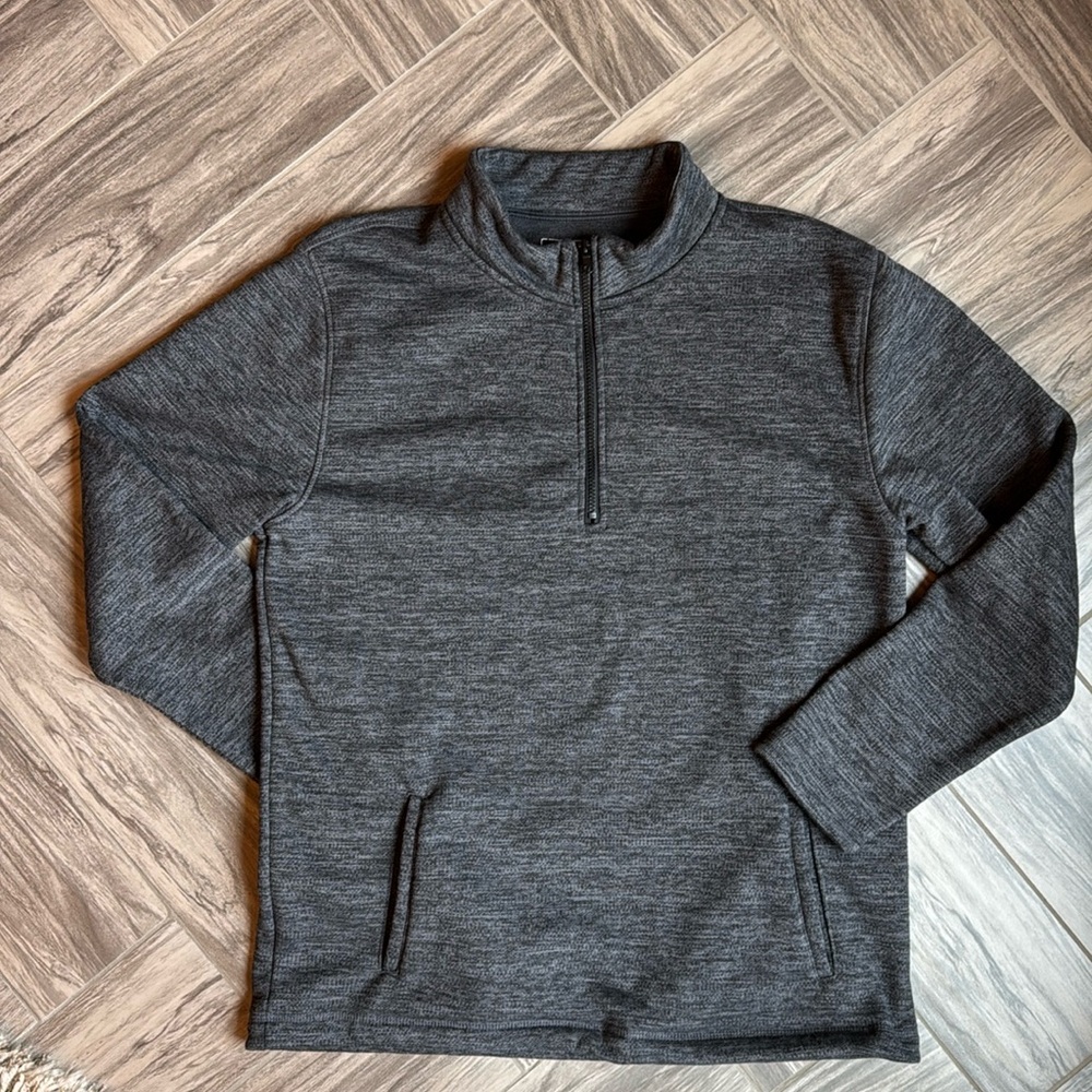 BKE men’s 1/4 zip pullover with side pockets 
Size XL